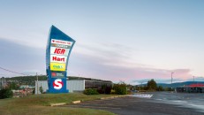 Enseigne lumineuse Entree Carrefour Gaspe Gaspesie
